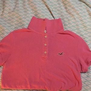 Bubblegum Pink Hollister Polo